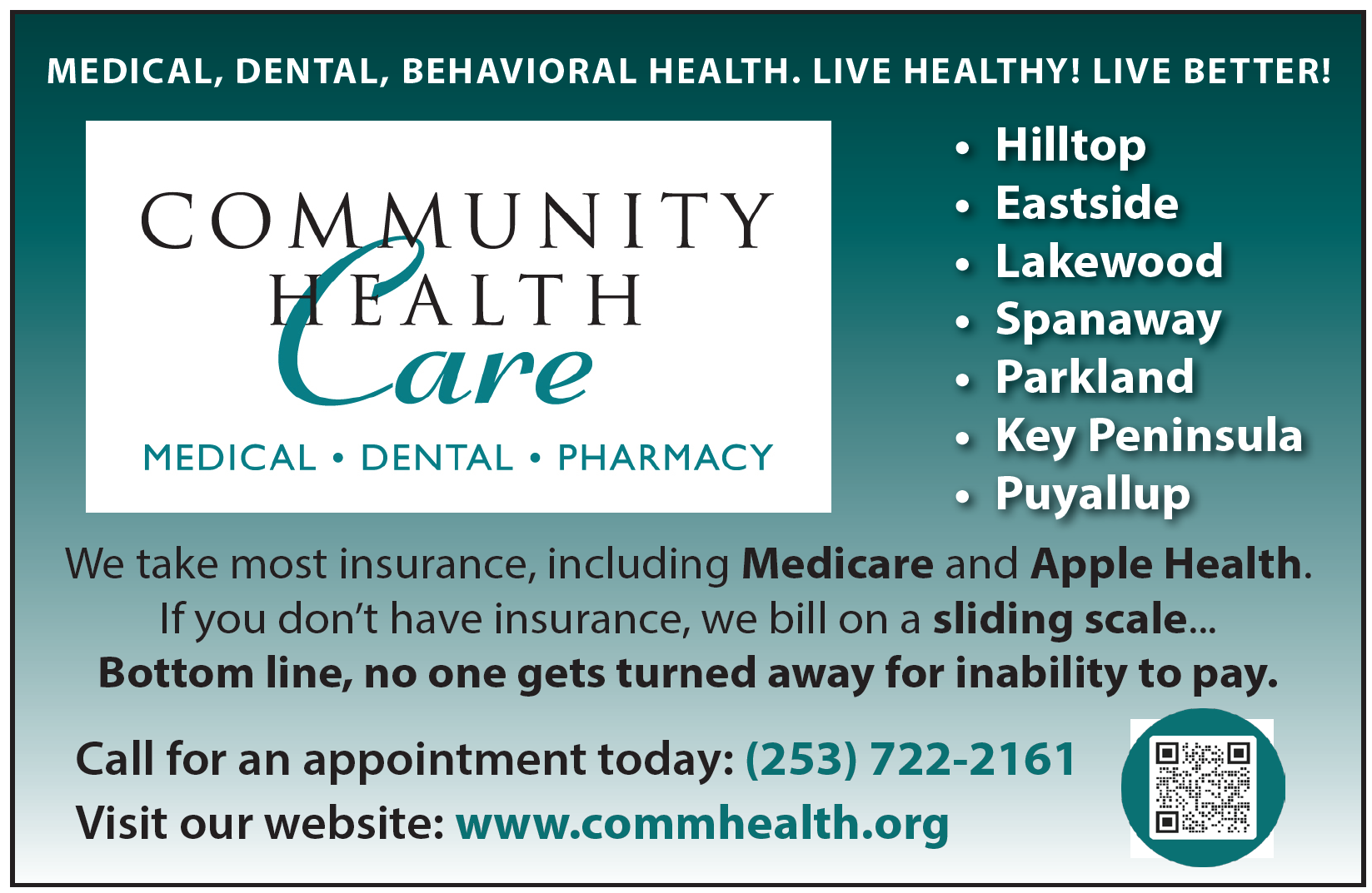 By the Numbers: Community Health Care in Pierce County