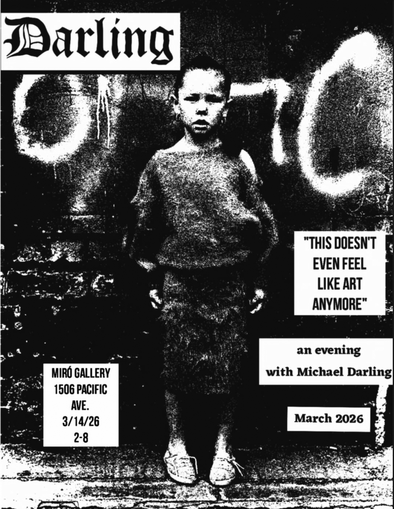 Michael Darling Art Show March 14