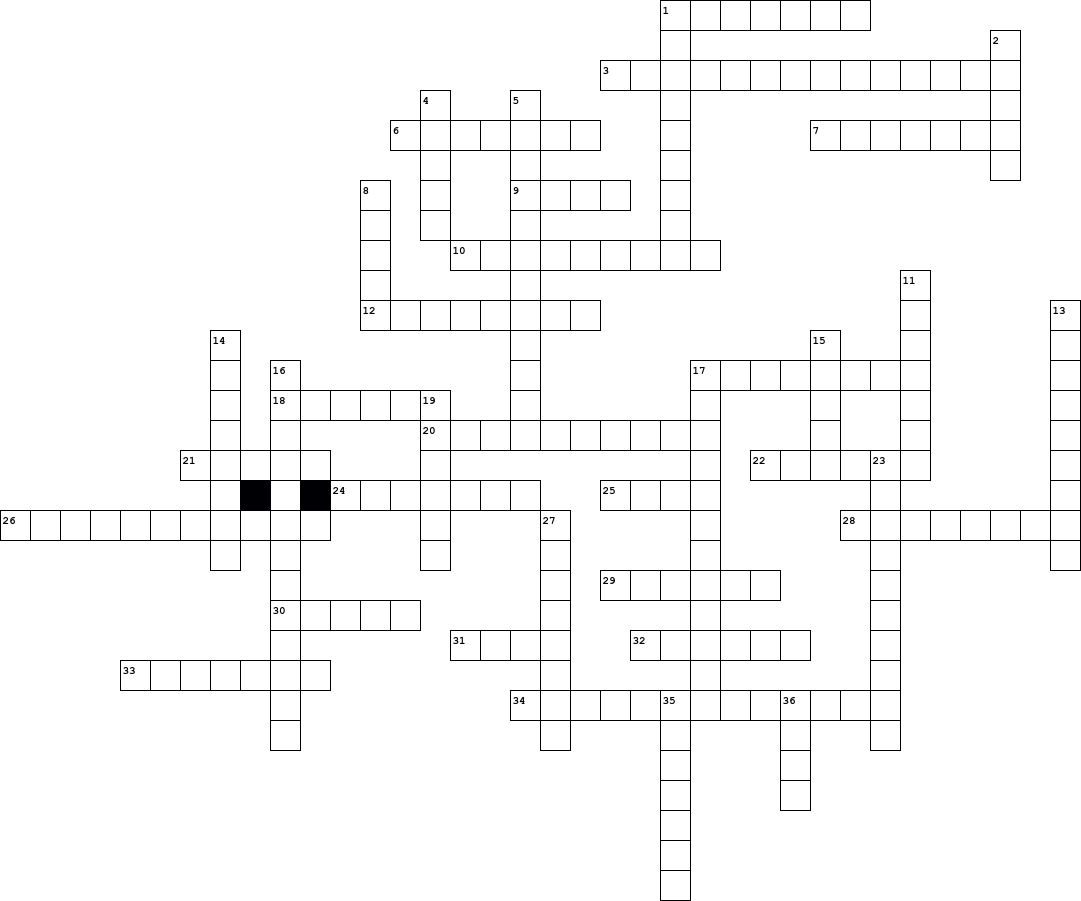 Hidden Pierce County Crossword