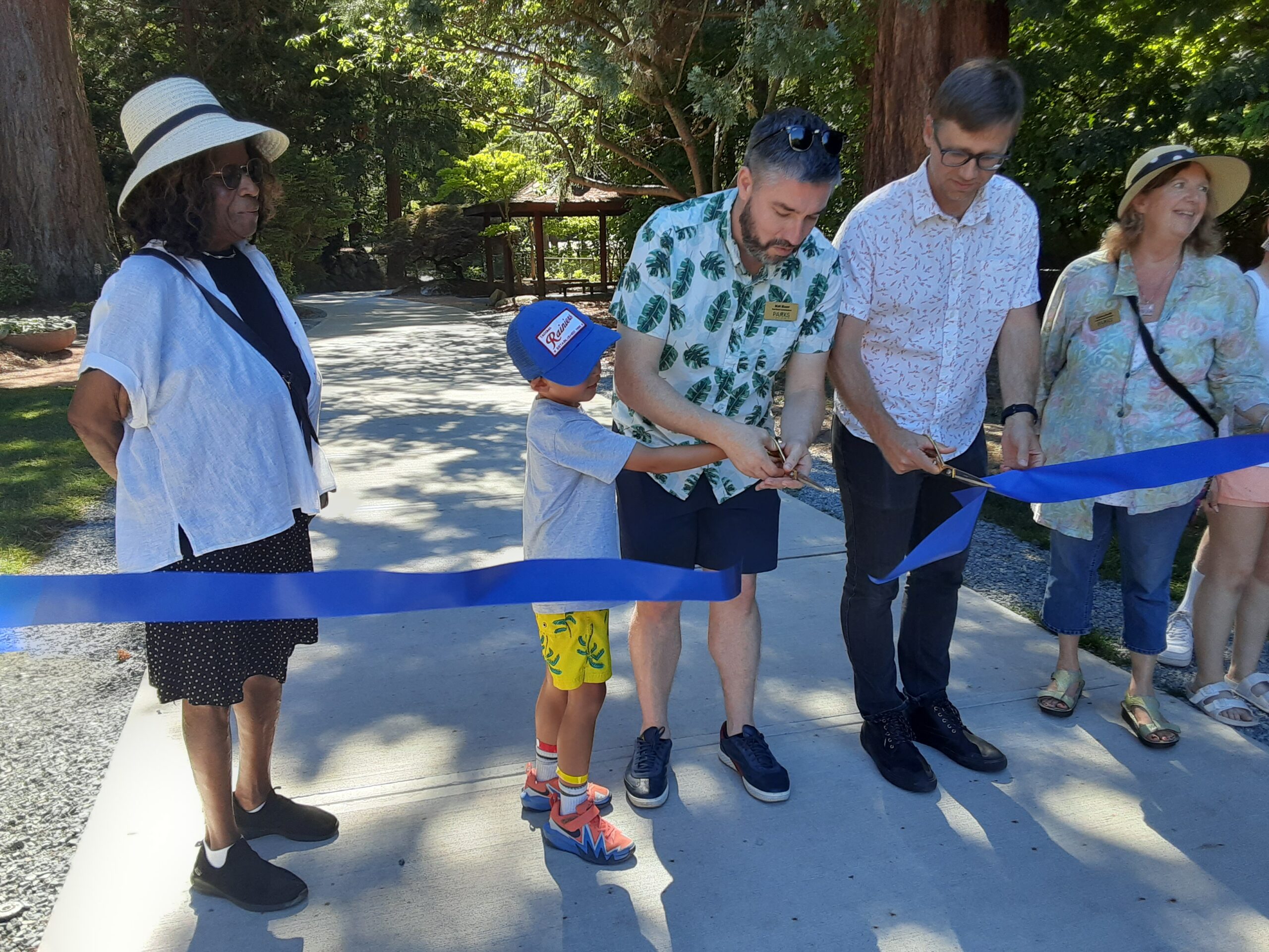 Celebrating the Opening of the New Loop Trail at Point Defiance Park