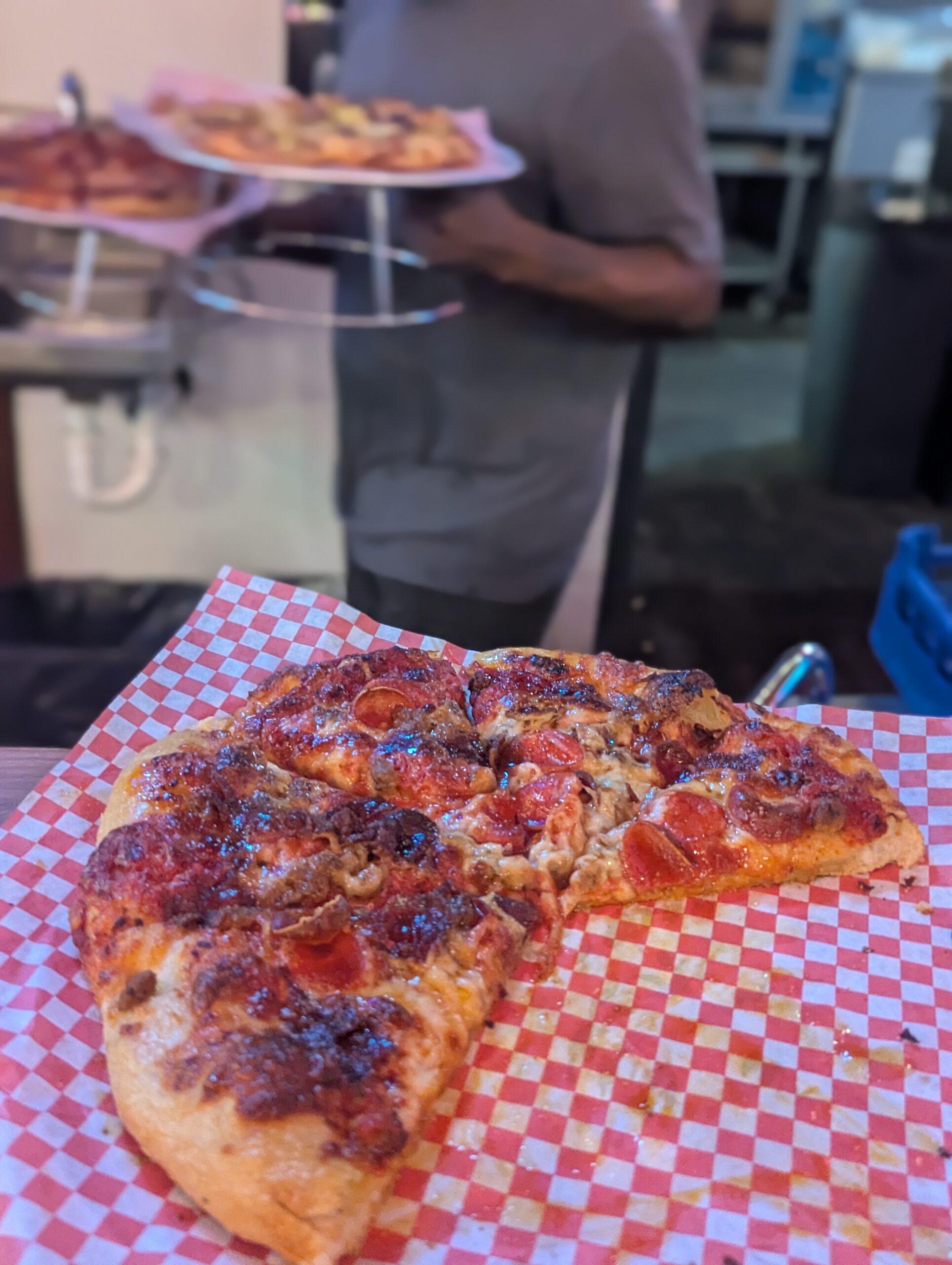 Impromptu Pizza Party at Parky’s