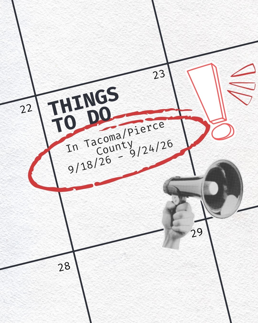 This Week’s Print Calendar – 9/18 to 9/24