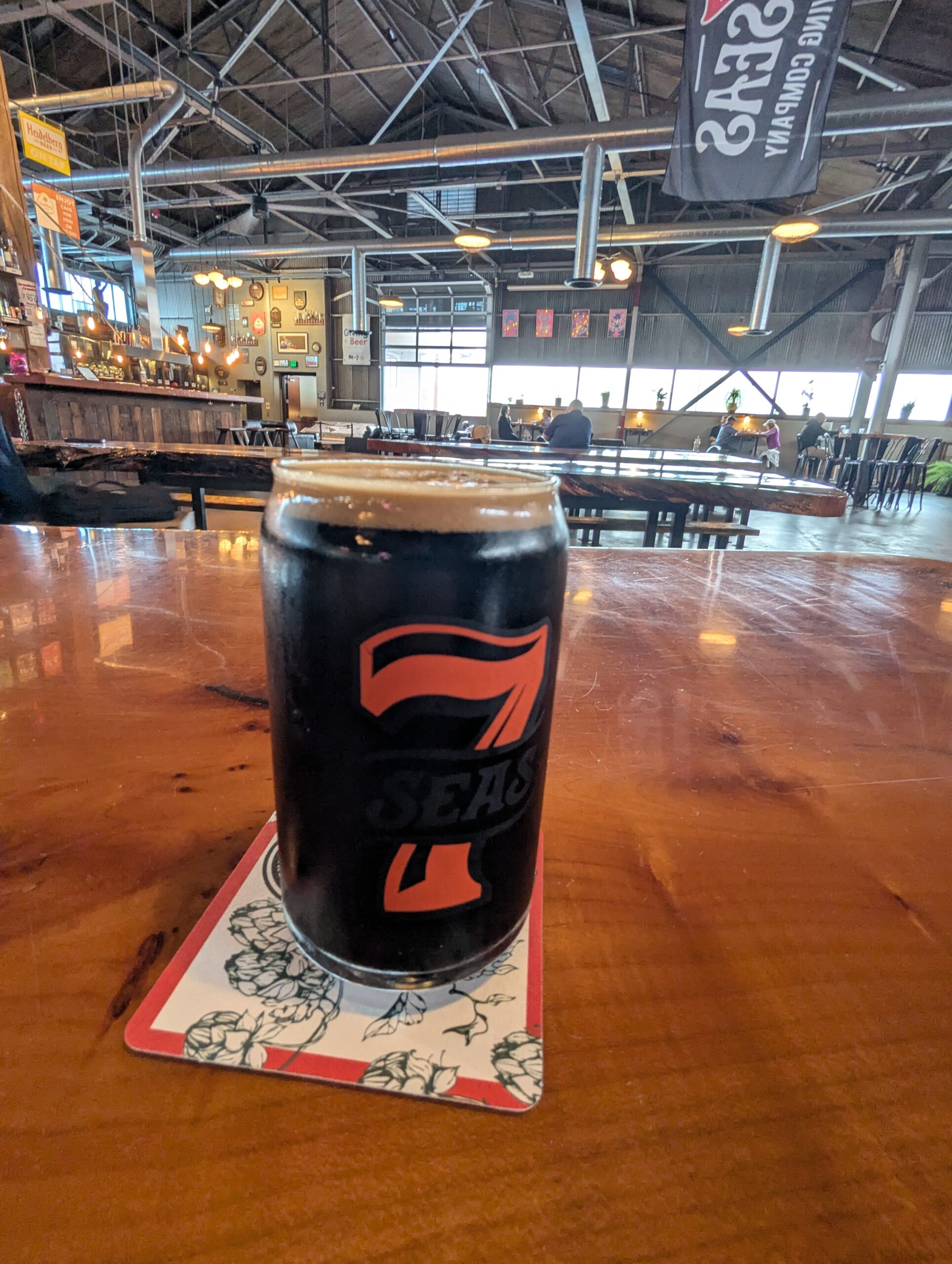 Wanna Beer With That? Seven Seas: Export Stout